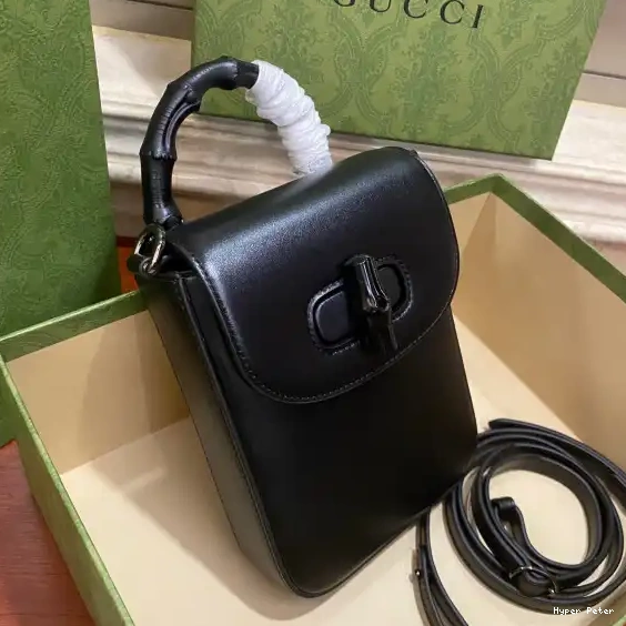Hyper Peter mini Gucci handbag Bamboo 0501